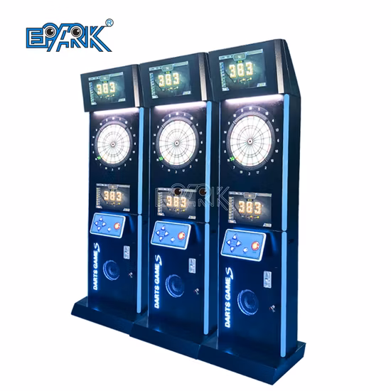 Macchina da gioco elettronica a gettoni per giochi di freccette arcade per sport indoor con LED in vendita