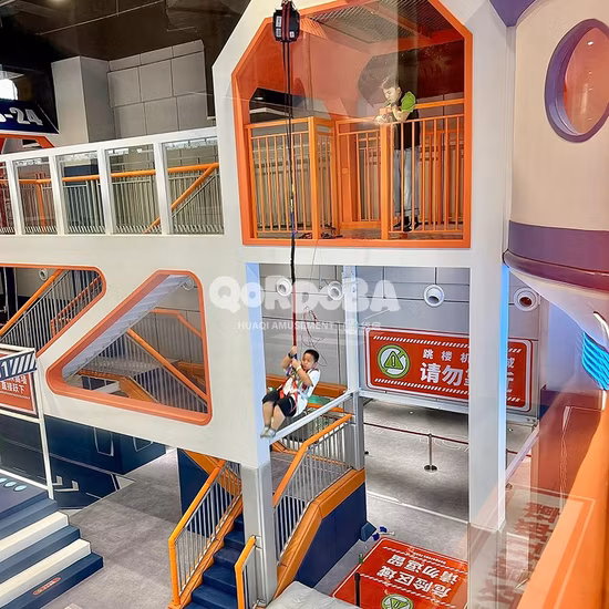 Attrezzature per parchi giochi al coperto per parco divertimenti