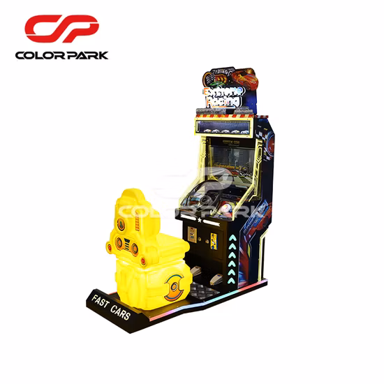 Macchine per giochi arcade a gettoni del parco colorato Tekken Racing