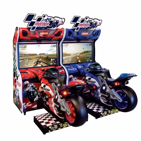 Macchina da gioco con simulatore a gettoni Macchina da gioco di corse automobilistiche